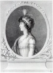 Angelica Catalani, graviert von Francesco Bartolozzi, 1802